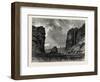 View in Colorado: the Gate of the Garden of the Gods, USA, 1870S-null-Framed Giclee Print