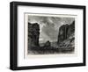 View in Colorado: the Gate of the Garden of the Gods, USA, 1870S-null-Framed Premium Giclee Print