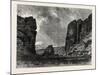 View in Colorado: the Gate of the Garden of the Gods, USA, 1870S-null-Mounted Giclee Print