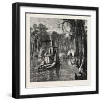 View in Florida, USA, 1870s-null-Framed Giclee Print