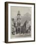 View in Gaeta, with the Church of St Erasmus-Samuel Read-Framed Giclee Print