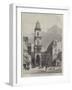 View in Gaeta, with the Church of St Erasmus-Samuel Read-Framed Giclee Print