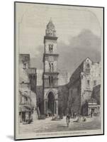 View in Gaeta, with the Church of St Erasmus-Samuel Read-Mounted Giclee Print