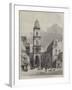 View in Gaeta, with the Church of St Erasmus-Samuel Read-Framed Giclee Print