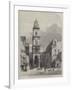 View in Gaeta, with the Church of St Erasmus-Samuel Read-Framed Giclee Print