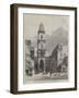 View in Gaeta, with the Church of St Erasmus-Samuel Read-Framed Premium Giclee Print