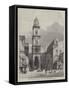 View in Gaeta, with the Church of St Erasmus-Samuel Read-Framed Stretched Canvas