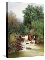 View in Gidley Park, Devon-William Widgery-Stretched Canvas