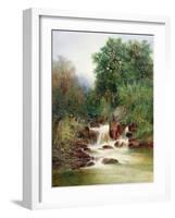 View in Gidley Park, Devon-William Widgery-Framed Giclee Print