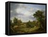 View in Hampshire, 1826-Patrick Nasmyth-Framed Stretched Canvas