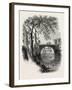 View in Hartford, Connecticut, USA, 1870s-null-Framed Giclee Print