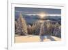 View in Hohe Tauern of the Kreuzkogel, Dorfgastein, Gasteinertal, Salzburg, Austria-Rainer Mirau-Framed Photographic Print