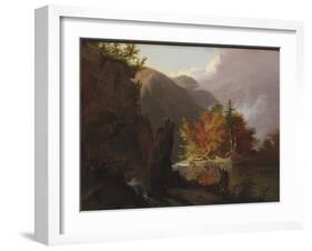 View in Kaaterskill Clove, 1826-Thomas Cole-Framed Giclee Print