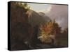View in Kaaterskill Clove, 1826-Thomas Cole-Stretched Canvas