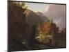 View in Kaaterskill Clove, 1826-Thomas Cole-Mounted Premium Giclee Print