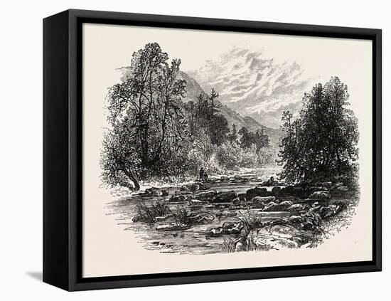 View in Massachusetts, USA, 1870S-null-Framed Stretched Canvas