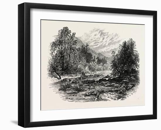 View in Massachusetts, USA, 1870S-null-Framed Giclee Print