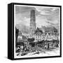 View in Mechelen, Belgium, 1900-null-Framed Stretched Canvas