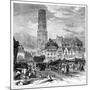 View in Mechelen, Belgium, 1900-null-Mounted Giclee Print