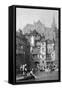 View in Metz, Northern France, 19th Century-Thomas Barber-Framed Stretched Canvas