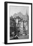 View in Metz, Northern France, 19th Century-Thomas Barber-Framed Giclee Print