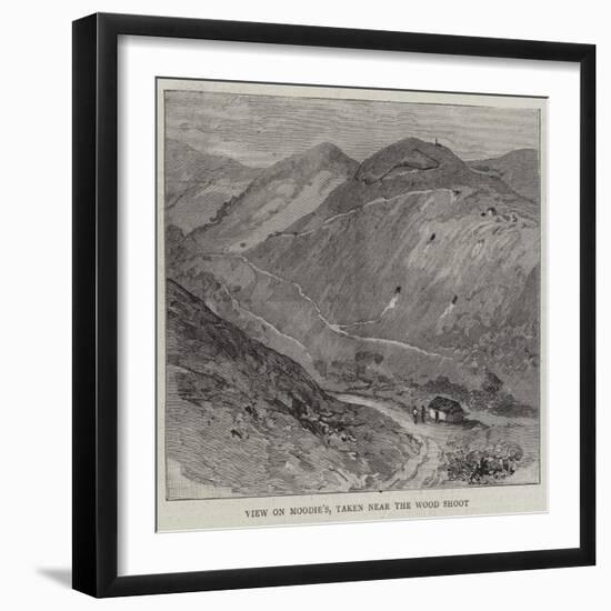 View in Moodie'S, Taken Near the Wood Shoot-null-Framed Giclee Print