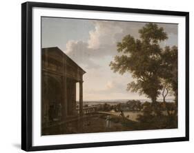 View in Mount Merrion Park, 1804-William Ashford-Framed Giclee Print