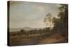 View in Mount Merrion Park, 1806-William Ashford-Stretched Canvas