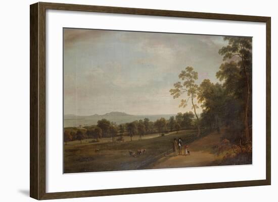 View in Mount Merrion Park, 1806-William Ashford-Framed Giclee Print