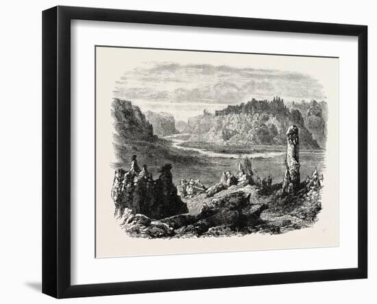 View in Nebraska, USA, 1870s-null-Framed Giclee Print