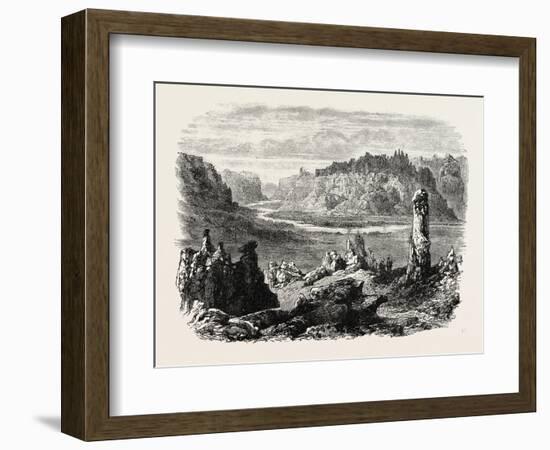 View in Nebraska, USA, 1870s-null-Framed Giclee Print