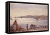 View in Nova Scotia-Captain Seymour-Framed Stretched Canvas