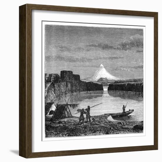 View in Oregon, 1900-null-Framed Giclee Print