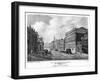 View in Parliament Street, Westminster, London, 1810-R Roffe-Framed Giclee Print