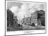 View in Parliament Street, Westminster, London, 1810-R Roffe-Mounted Giclee Print