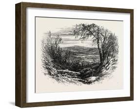 View in Pennsylvania, Alleghany Mountains in the Distance, USA, 1870S-null-Framed Giclee Print