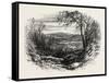 View in Pennsylvania, Alleghany Mountains in the Distance, USA, 1870S-null-Framed Stretched Canvas