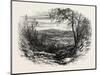 View in Pennsylvania, Alleghany Mountains in the Distance, USA, 1870S-null-Mounted Giclee Print