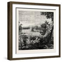 View in Pennsylvania, USA, 1870s-null-Framed Giclee Print