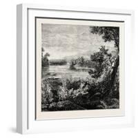View in Pennsylvania, USA, 1870s-null-Framed Giclee Print