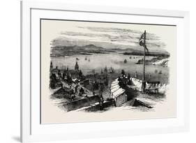 View in Quebec, Canada, 1870s-null-Framed Giclee Print