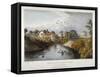 View in Regent's Park, St Marylebone, London, C1830-Thomas Mann Baynes-Framed Stretched Canvas