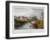 View in Regent's Park, St Marylebone, London, C1830-Thomas Mann Baynes-Framed Giclee Print