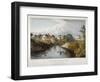 View in Regent's Park, St Marylebone, London, C1830-Thomas Mann Baynes-Framed Giclee Print