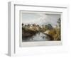 View in Regent's Park, St Marylebone, London, C1830-Thomas Mann Baynes-Framed Giclee Print