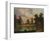 View in St. Jamess Park Showing Rosamonds Pond, 1840-William Hogarth-Framed Giclee Print