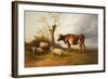 View in Stour Valley with Cow-Thomas Sidney Cooper-Framed Giclee Print