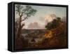 View in Suffolk, C.1755-Thomas Gainsborough-Framed Stretched Canvas