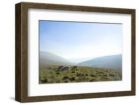 View in the Brecon Beacons National Park, Wales, United Kingdom-Graham Lawrence-Framed Photographic Print