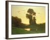 View in the Campagna-Henri-Joseph Harpignies-Framed Giclee Print